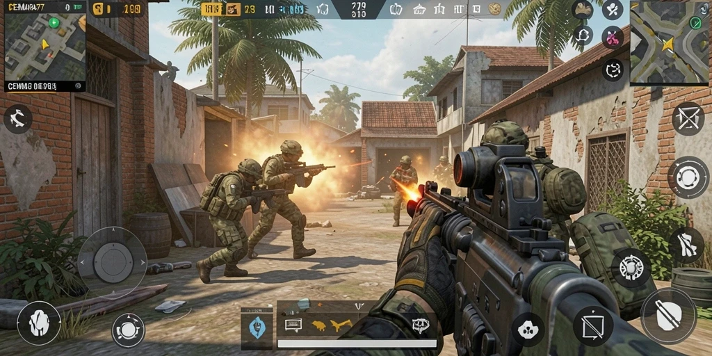 Tampilan gameplay CEMARA77 yang seru dan menegangkan.