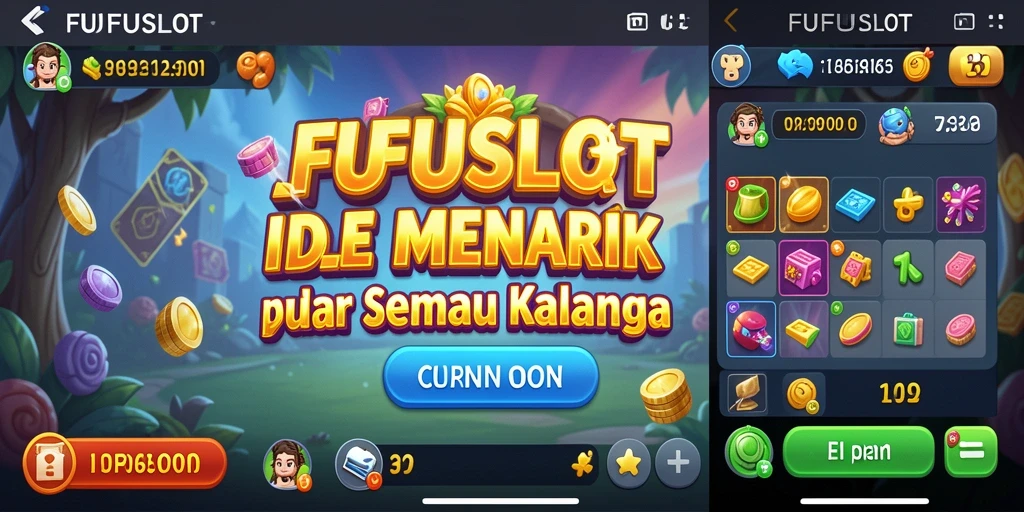 Tampilan gameplay FUFUSLOT yang menarik dan menghibur.