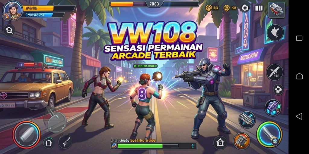 Screenshot gameplay VW108 menampilkan aksi seru dan grafik yang menarik.